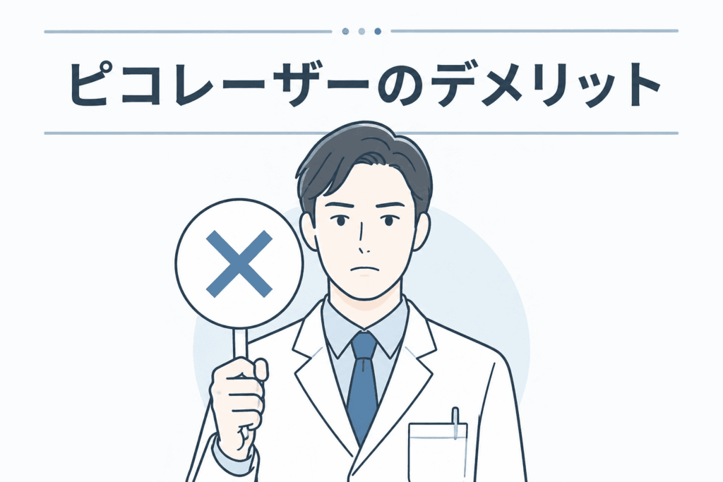 ピコレーザーのデメリット